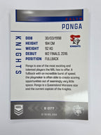 NRL 2025 Elite | Silver Parallel | #S077 | Kalyn Ponga | Knights