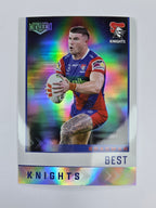 NRL 2025 Elite | Silver Parallel | #S074 | Bradman Best | Knights