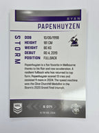 NRL 2025 Elite | Silver Parallel | #S071 | Ryan Papenhuyzen | Storm