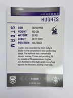 NRL 2025 Elite | Silver Parallel | #S068 | Jahrome Hughes | Storm