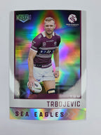 NRL 2025 Elite | Silver Parallel | #S063 | Tom Trbojevic | Sea Eagles