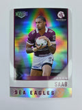 NRL 2025 Elite | Silver Parallel | #S061 | Jason Saab | Sea Eagles