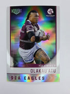 NRL 2025 Elite | Silver Parallel | #S060 | Haumole Olakau'atu | Sea Eagles