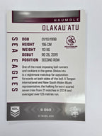 NRL 2025 Elite | Silver Parallel | #S060 | Haumole Olakau'atu | Sea Eagles