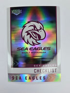NRL 2025 Elite | Silver Parallel | #S055 | Checklist | Sea Eagles