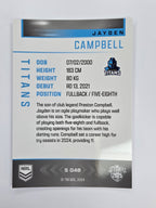 NRL 2025 Elite | Silver Parallel | #S048 | Jayden Campbell | Titans