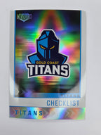 NRL 2025 Elite | Silver Parallel | #S046 | Checklist | Titans