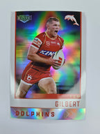 NRL 2025 Elite | Silver Parallel | #S039 | Tom Gilbert | Dolphins