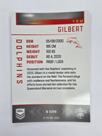 NRL 2025 Elite | Silver Parallel | #S039 | Tom Gilbert | Dolphins