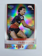NRL 2025 Elite | Silver Parallel | #S038 | Herbie Farnworth | Dolphins