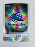 NRL 2025 Elite | Silver Parallel | #S028 | Checklist | Sharks