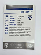 NRL 2025 Elite | Silver Parallel | #S023 | Reed Mahoney | Bulldogs
