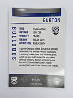 NRL 2025 Elite | Silver Parallel | #S020 | Matt Burton | Bulldogs