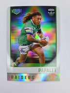 NRL 2025 Elite | Silver Parallel | #S014 | Josh Papali'i | Raiders
