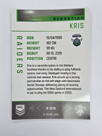 NRL 2025 Elite | Silver Parallel | #S013 | Sebastian Kris | Raiders