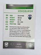 NRL 2025 Elite | Silver Parallel | #S012 | Corey Horsburgh | Raiders