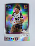 NRL 2025 Elite | Silver Parallel | #S009 | Reece Walsh | Broncos