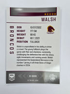 NRL 2025 Elite | Silver Parallel | #S009 | Reece Walsh | Broncos