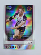 NRL 2025 Elite | Silver Parallel | #S007 | Cory Paix | Broncos