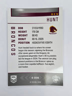 NRL 2025 Elite | Silver Parallel | #S006 | Ben Hunt | Broncos