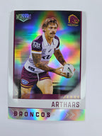 NRL 2025 Elite | Silver Parallel | #S002 | Jesse Arthars | Broncos