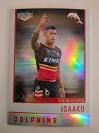 NRL 2025 Elite | Silver Parallel | #S040 | Jamayne Isaako | Dolphins
