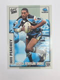 NRL 2004 Authentic Base Card #119 David Peachey Cronulla-Sutherland Sharks