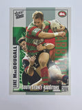 NRL 2004 Authentic Base Card #140 Luke MacDougall South Sydney Rabbitohs