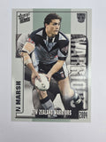 NRL 2004 Authentic Base Card #165 PJ Marsh New Zealand Warriors