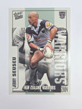 NRL 2004 Authentic Base Card #166 Jerry Seuseu New Zealand Warriors