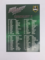 NRL 2012 Dynasty Base Card #2 Checklist 2