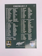 NRL 2012 Dynasty Base Card #2 Checklist 2