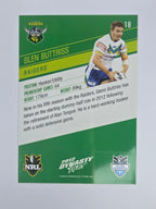 NRL 2012 Dynasty Base Card #18 Glen Buttriss Canberra Raiders