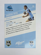 NRL 2012 Dynasty Base Card #44 Andrew Fifita Cronulla Sutherland Sharks