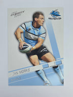 NRL 2012 Dynasty Base Card #49 John Morris Cronulla Sutherland Sharks