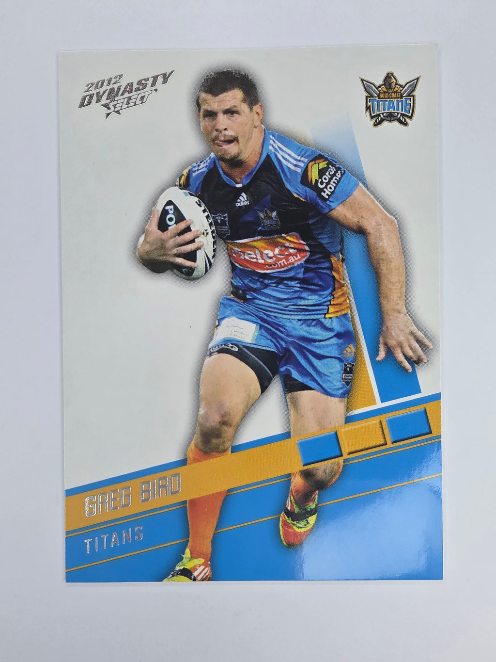 NRL 2012 Dynasty Base Card #54 Greg Bird Gold Coast Titans