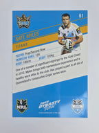 NRL 2012 Dynasty Base Card #61 Nate Myles Gold Coast Titans