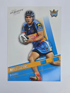 NRL 2012 Dynasty Base Card #63 Matt Srama Gold Coast Titans