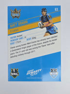 NRL 2012 Dynasty Base Card #63 Matt Srama Gold Coast Titans