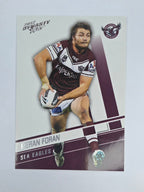 NRL 2012 Dynasty Base Card #68 Kieran Foran Manly Warringah Sea Eagles