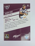 NRL 2012 Dynasty Base Card #69 Jason King Manly Warringah Sea Eagles