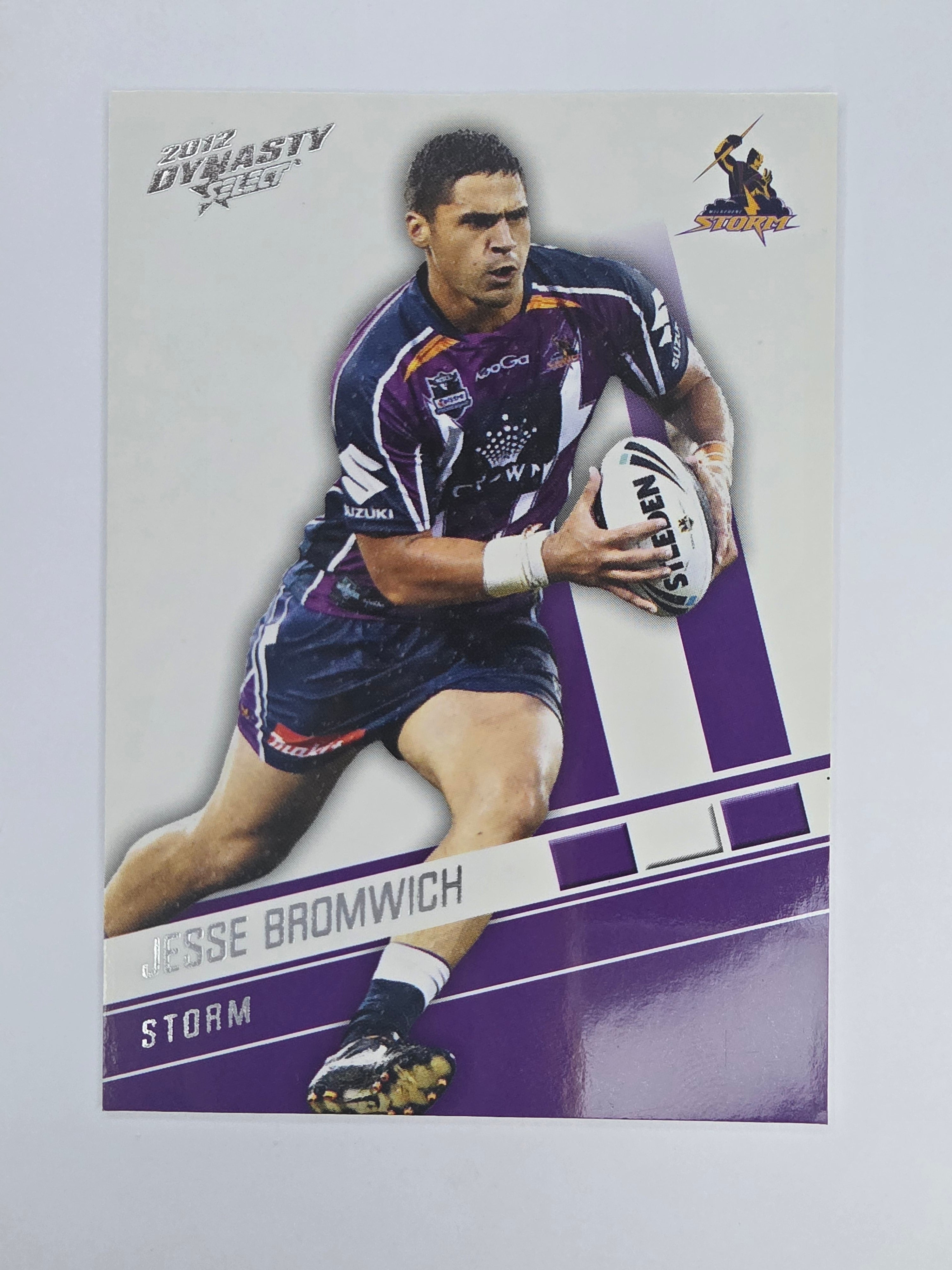 NRL 2012 Dynasty Base Card #77 Jesse Bromwich Melbourne Storm