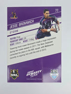 NRL 2012 Dynasty Base Card #77 Jesse Bromwich Melbourne Storm
