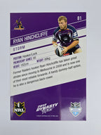 NRL 2012 Dynasty Base Card #81 Ryan Hinchcliffe Melbourne Storm