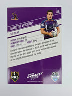 NRL 2012 Dynasty Base Card #88 Gareth Widdop Melbourne Storm
