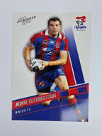 NRL 2012 Dynasty Base Card #92 Adam Cuthbertson Newcastle Knights