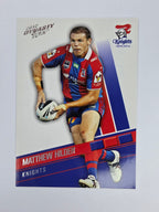 NRL 2012 Dynasty Base Card #94 Matthew Hilder Newcastle Knights