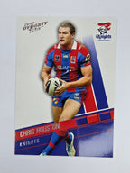 NRL 2012 Dynasty Base Card #95 Chris Houston Newcastle Knights