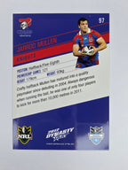 NRL 2012 Dynasty Base Card #97 Jarrod Mullen Newcastle Knights