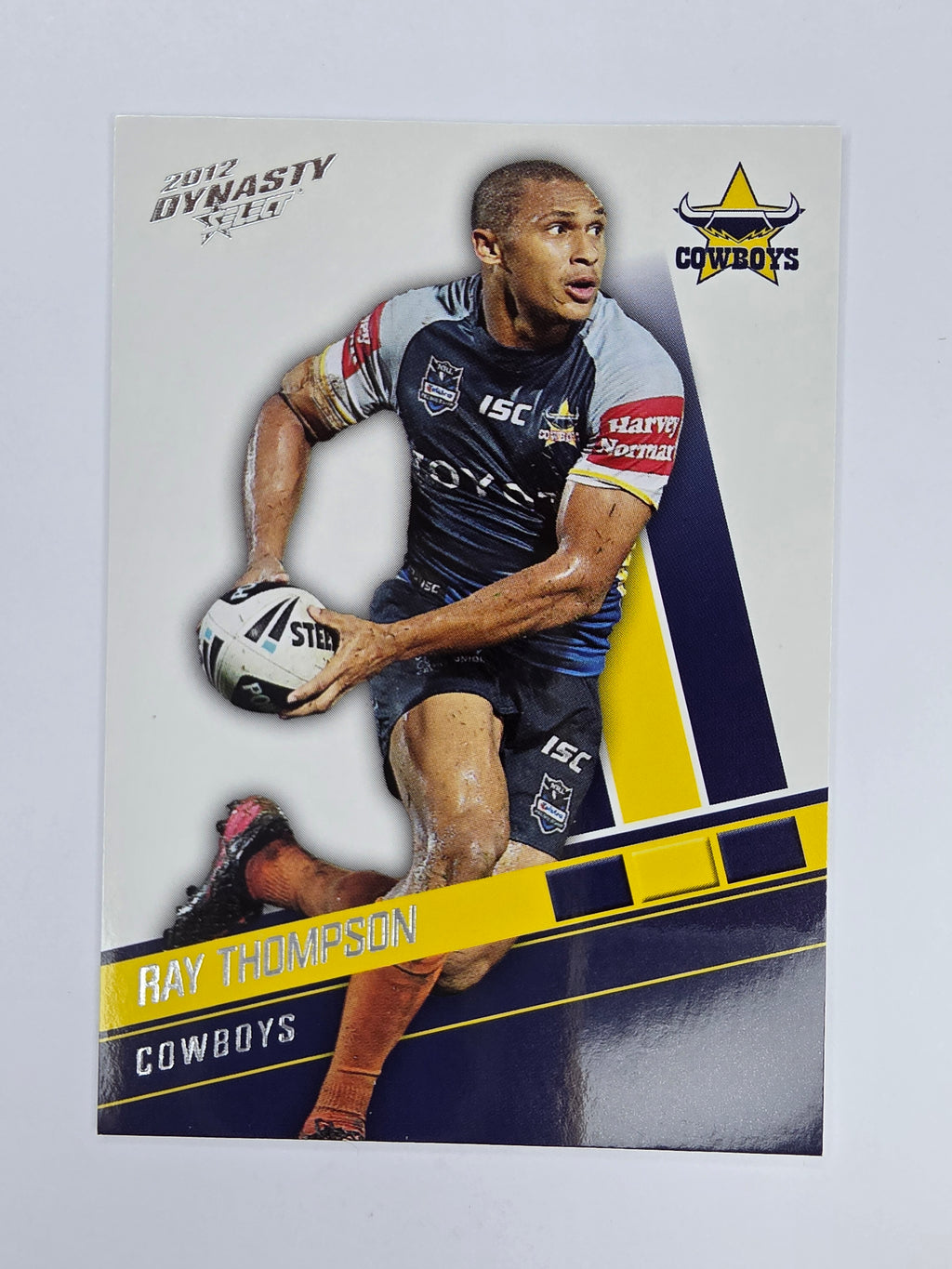NRL 2012 Dynasty Base Card #110 Ray Thompson North Queensland Cowboys